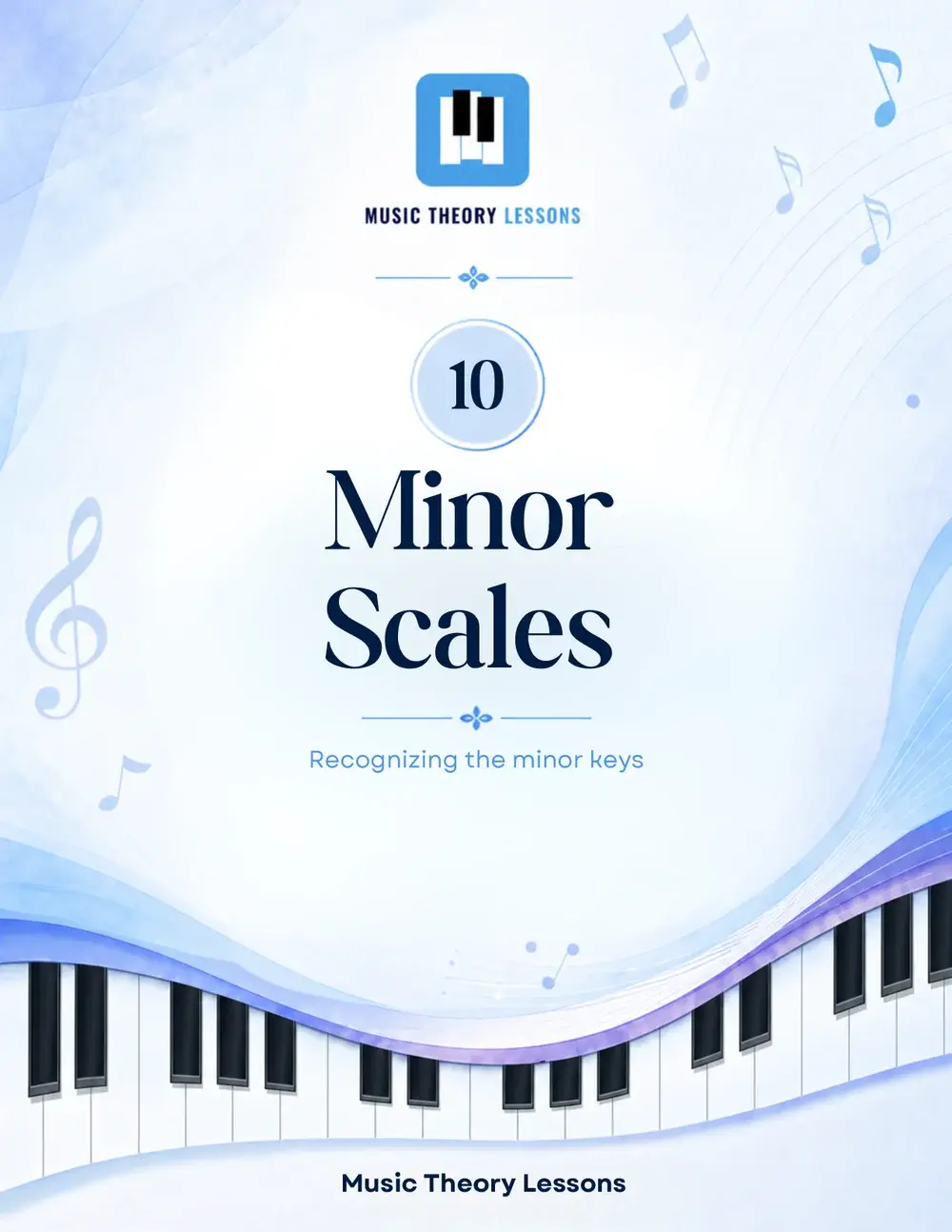 Minor Scales chapter cover from the Music Theory Teacher’s Book