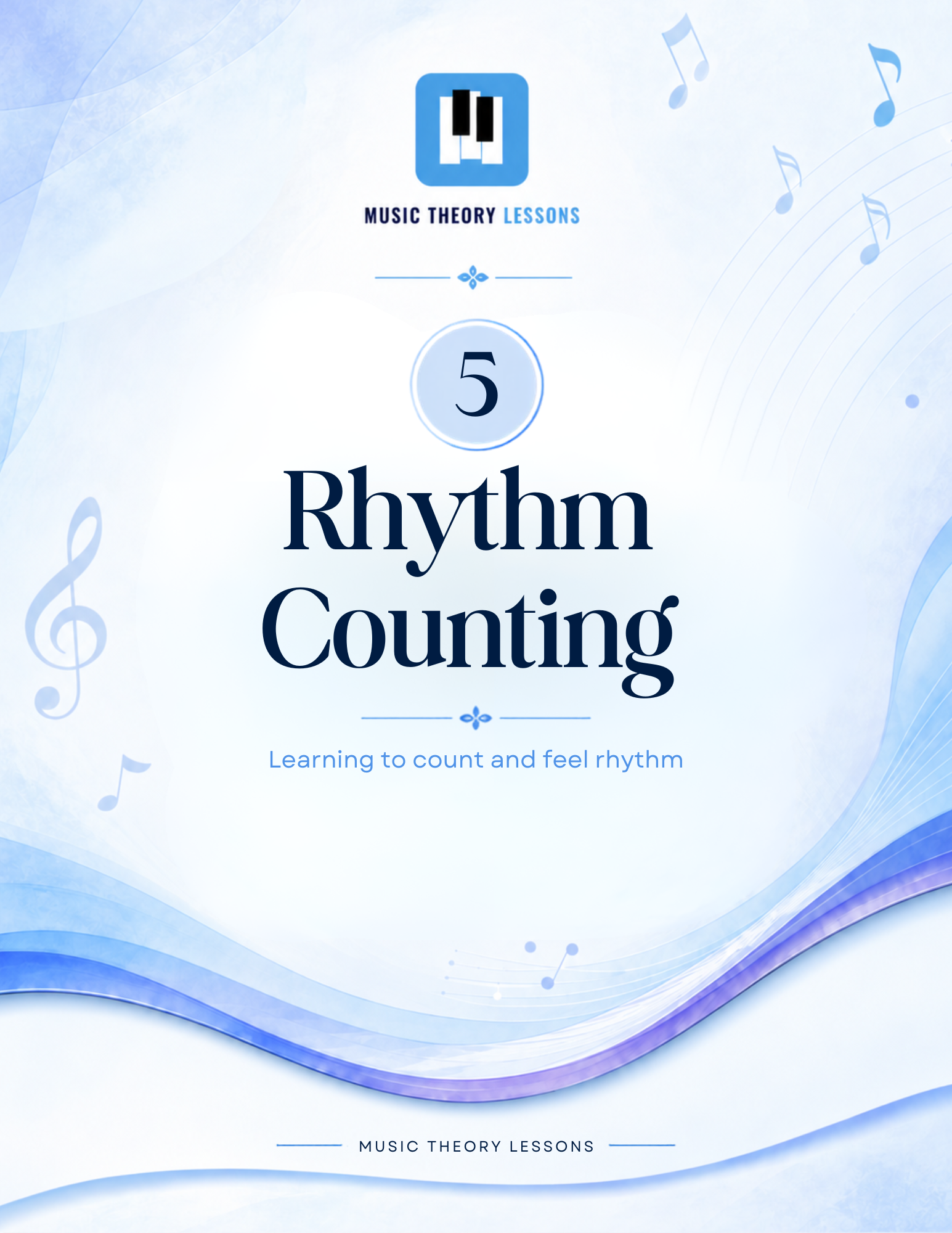 Music Theory Lessons ? Rhythm Counting chapter cover